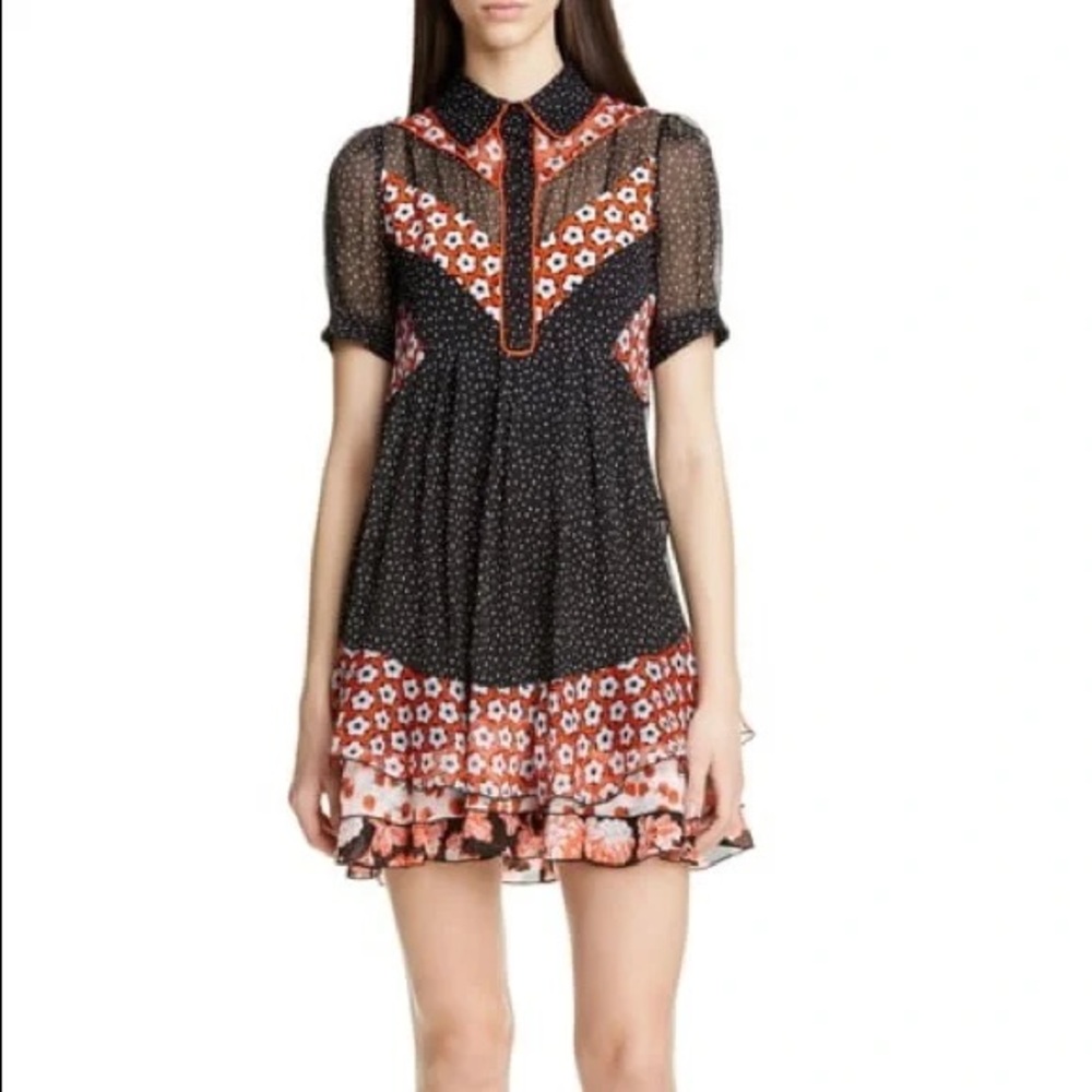 Diane von Furstenberg Lou Silk Chiffon